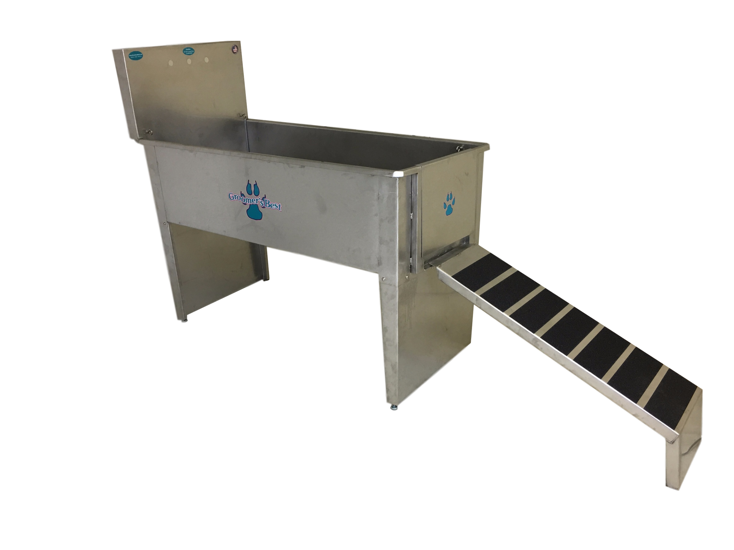 60″ Grooming Tub with Swing Ramp