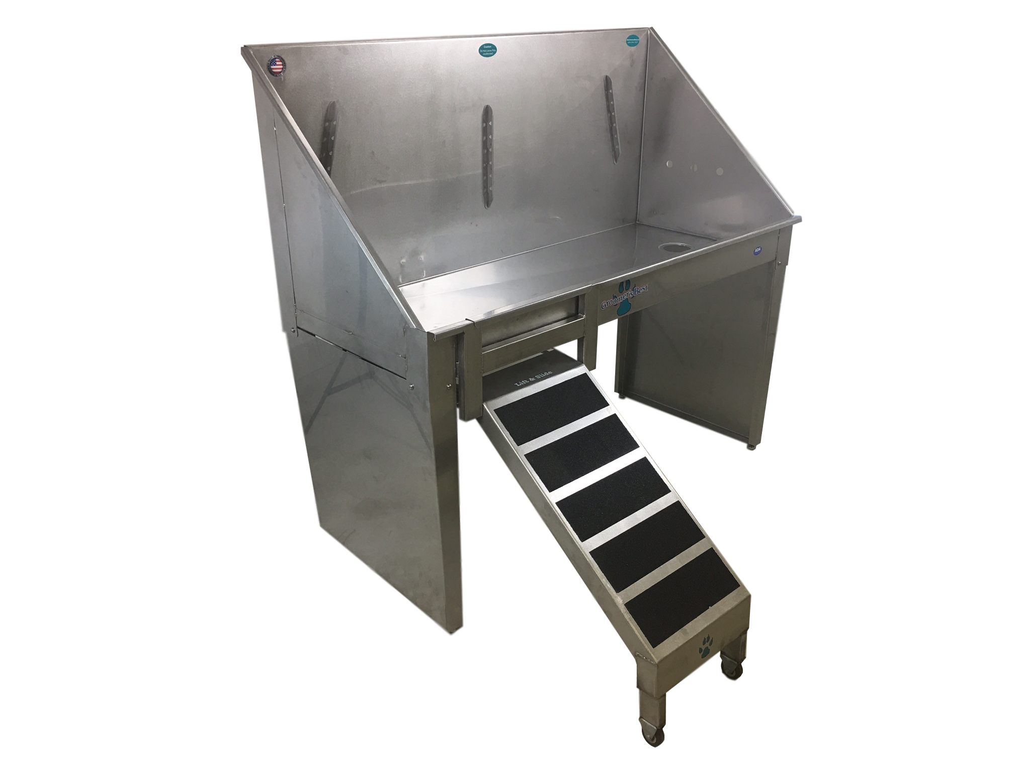 ADA Compliant WalkThrough Grooming Tub Free Shipping in US