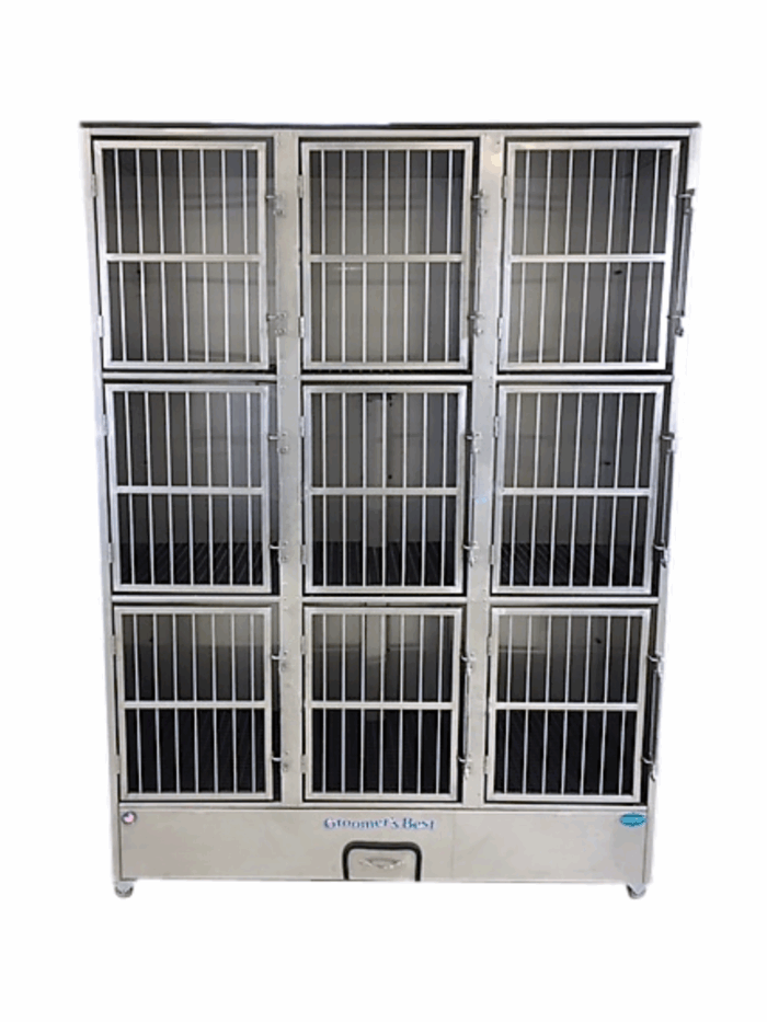 9 Unit Cage Bank