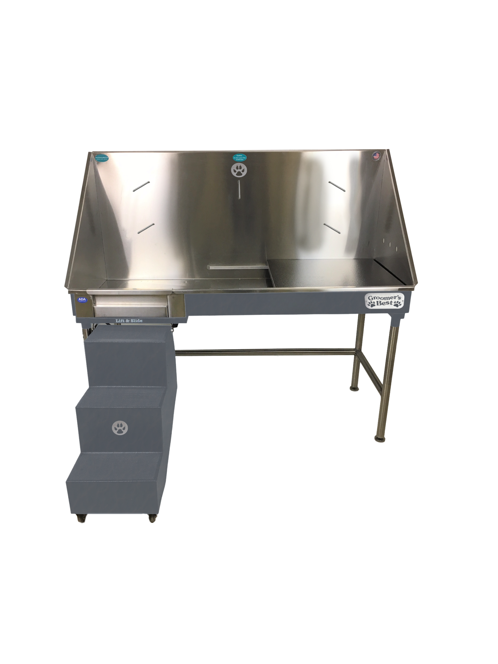 ADA Elite Bathing Tub with Steps and Door - Image 3