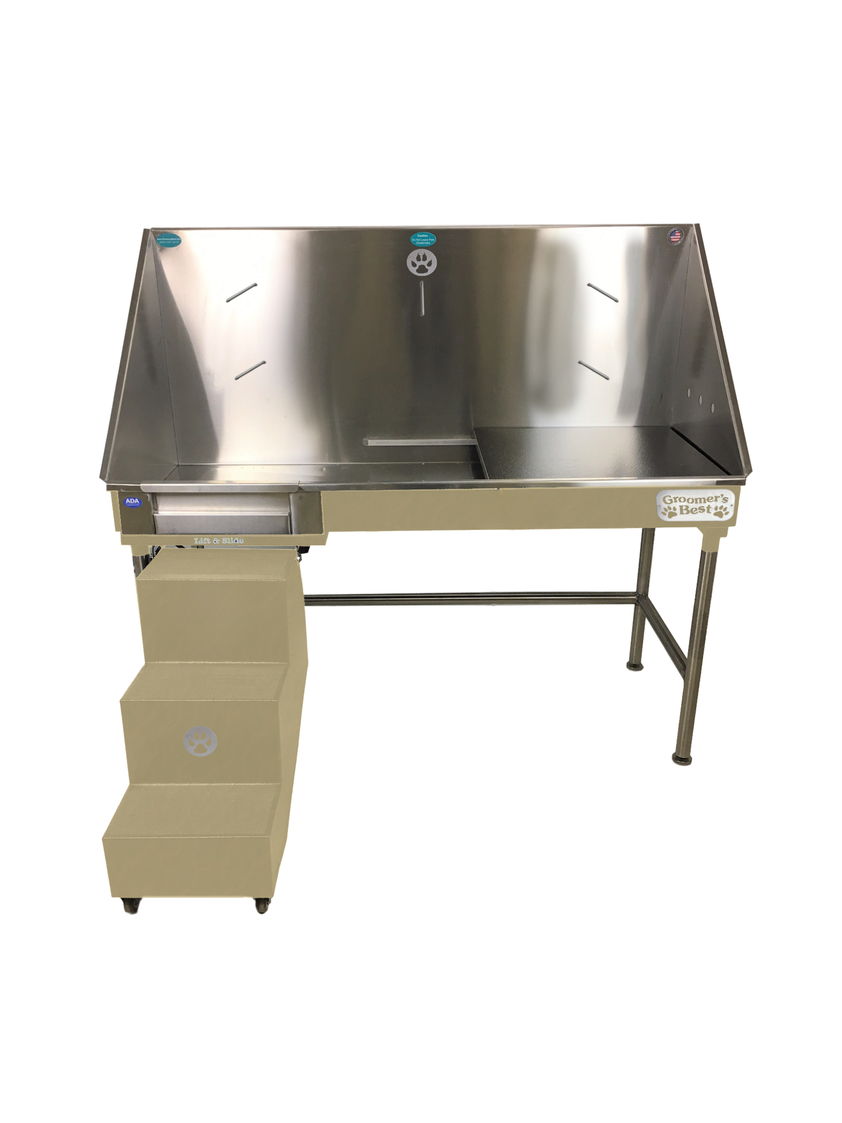 ADA Elite Bathing Tub with Steps and Door - Image 6