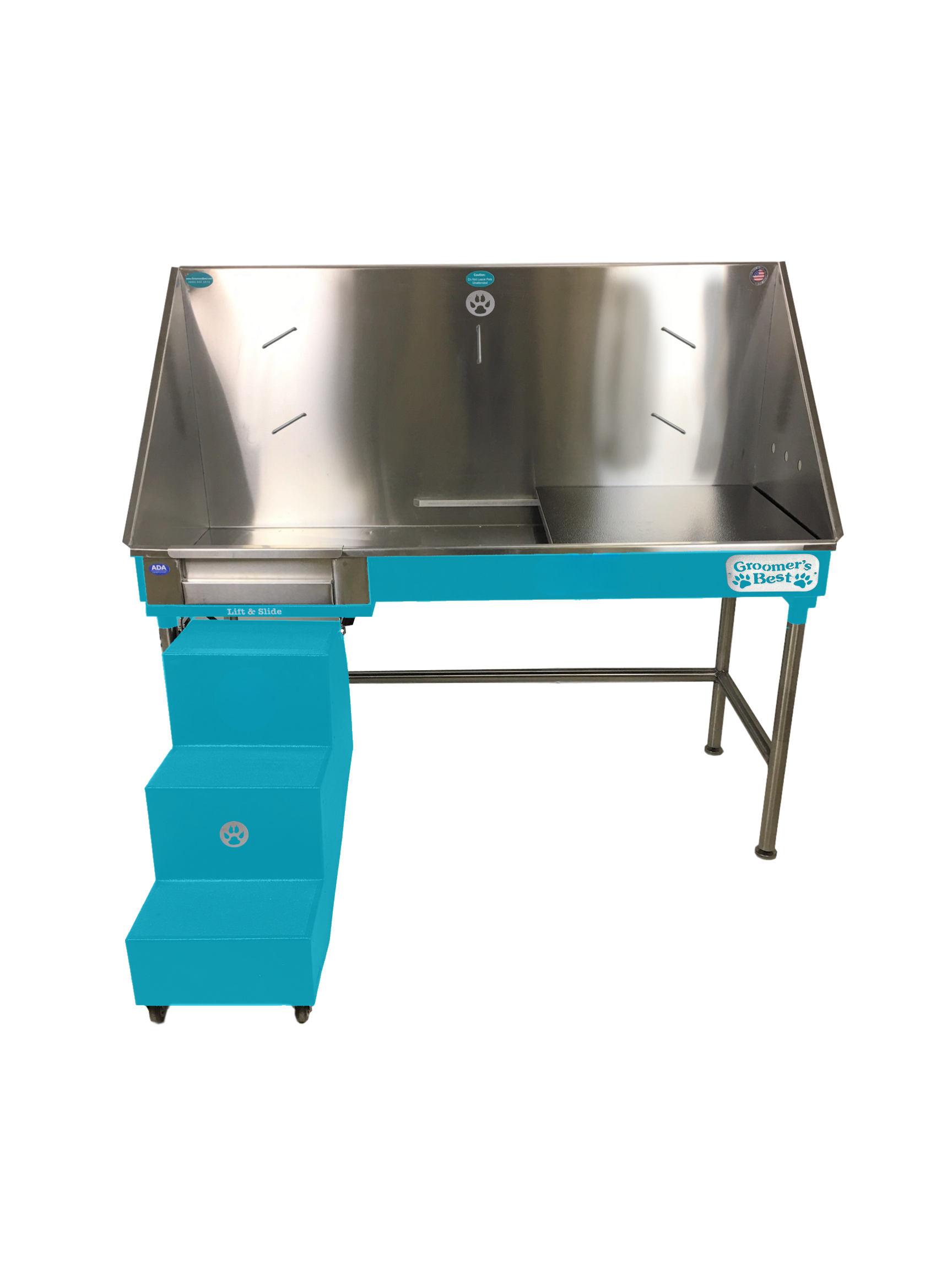 ADA Elite Bathing Tub with Steps and Door - Image 7