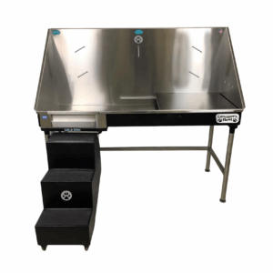 #2321 - 58" ADA Elite Bathing Tub with Steps and Door- Center Plumbing