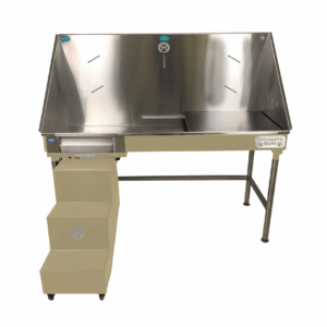 #2326 - ADA Elite Bathing Tub with Steps and Door - Right Plumbing